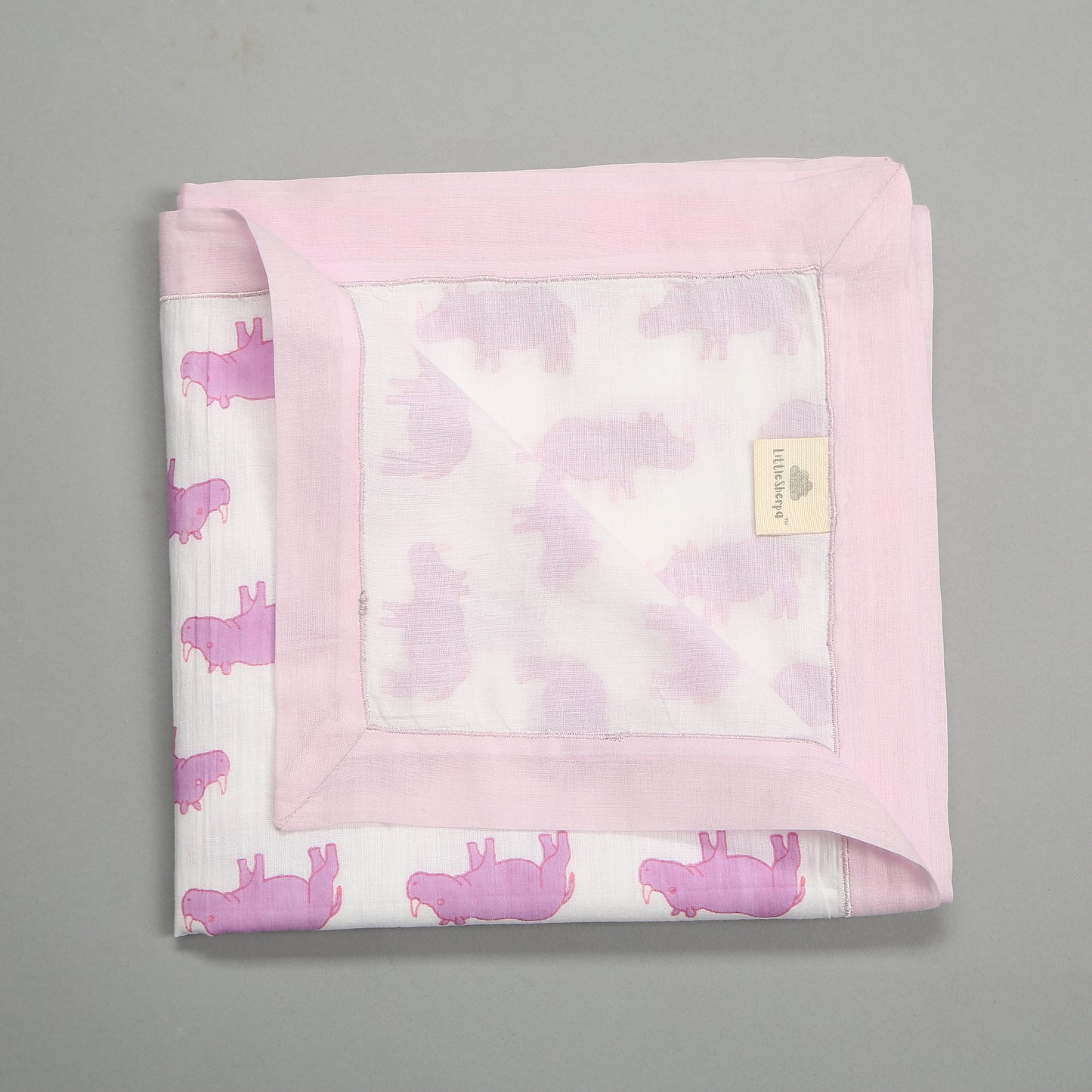 Chitwan Purple Rhino Khasto Blanket