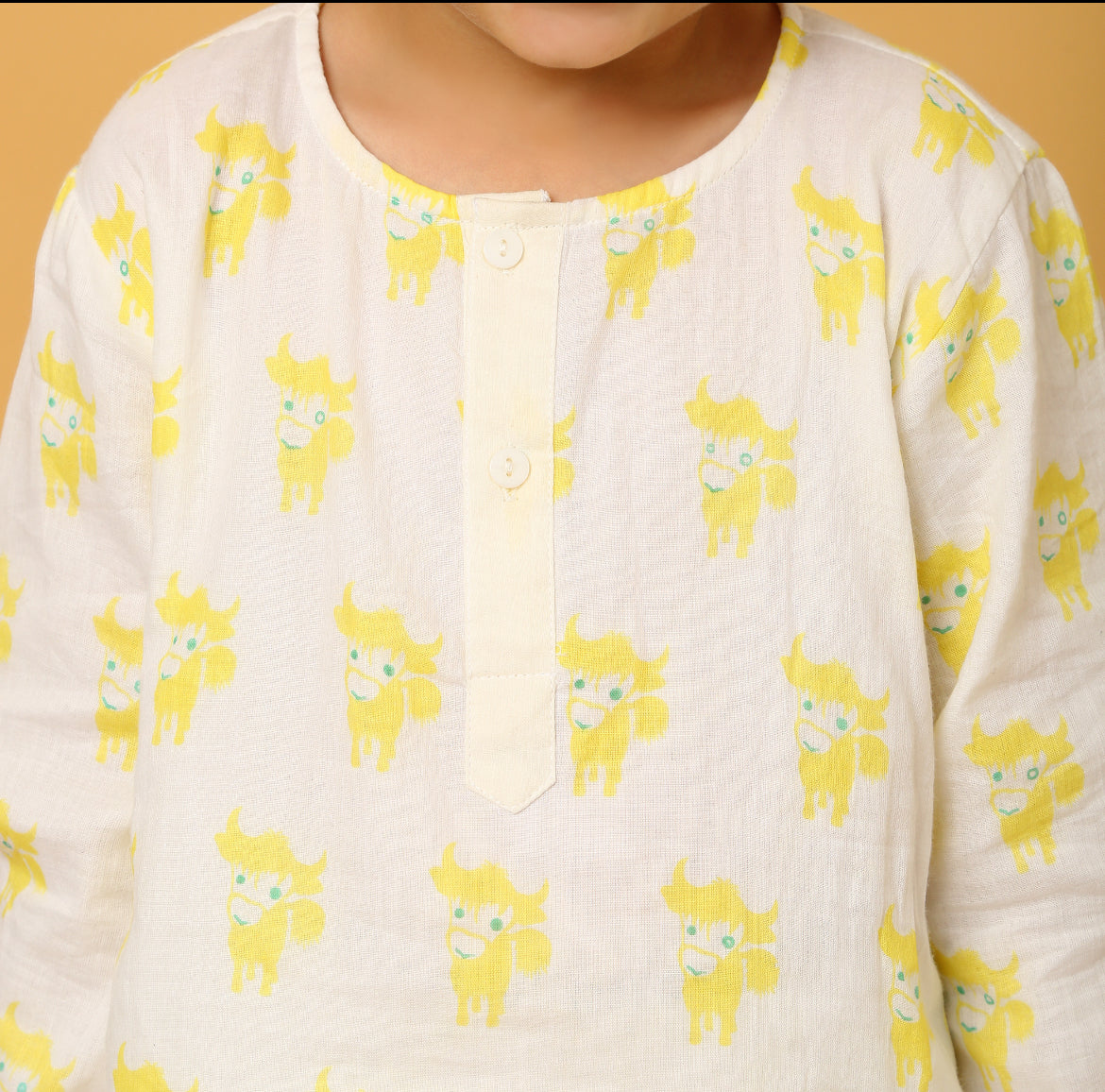 Green Yak Kurta Pyjama