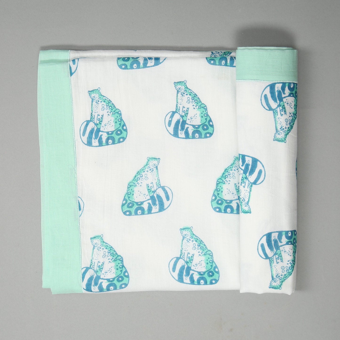 Snow Leopard Khasto Blanket