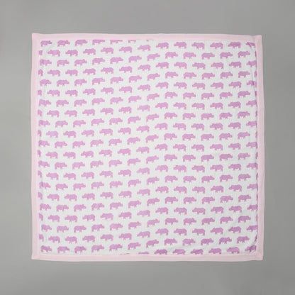 Chitwan Purple Rhino Khasto Blanket