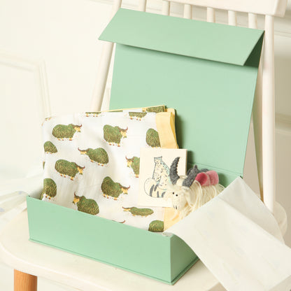 Green Grazing Yak Khasto Blanket SS 24