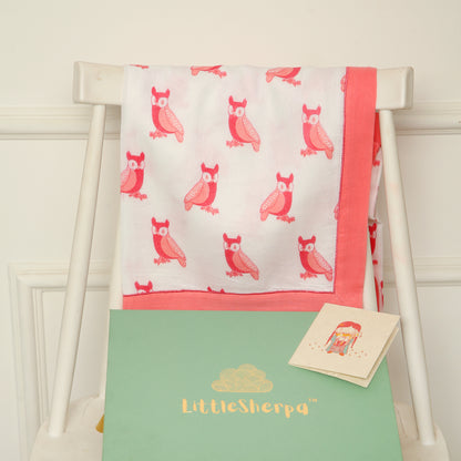 Himalayan Pink Owl Baby Baby Khasto. SS 24