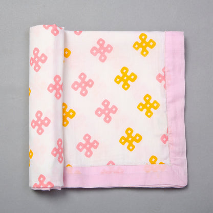 Endless Wisdom Knot Khasto Blanket