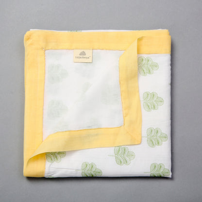 Himalayan Indigo Leaf Khasto Blanket