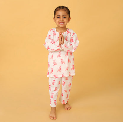 Himalayan Owl Kurta Pyjama