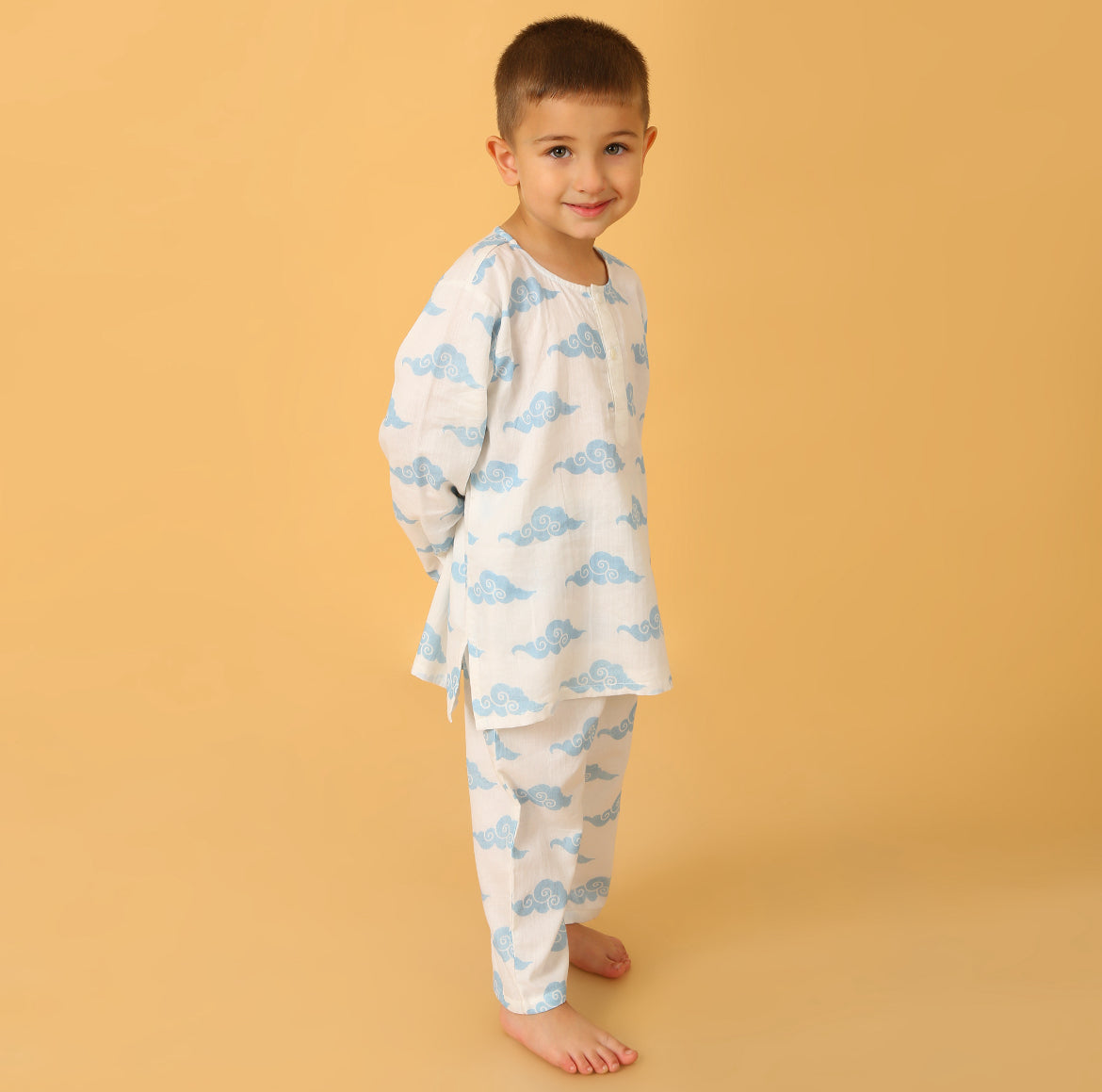 Mountain Cloud Kurta Pyjama