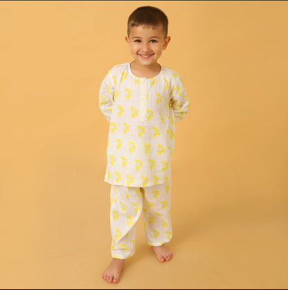 Green Yak Kurta Pyjama