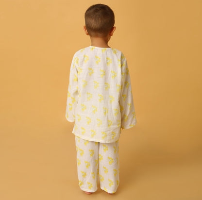 Green Yak Kurta Pyjama