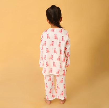 Himalayan Owl Kurta Pyjama