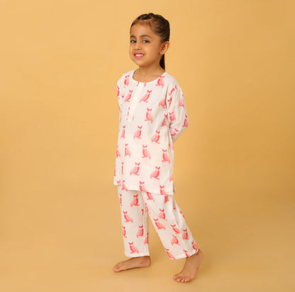 Himalayan Owl Kurta Pyjama