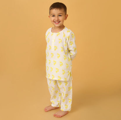 Green Yak Kurta Pyjama