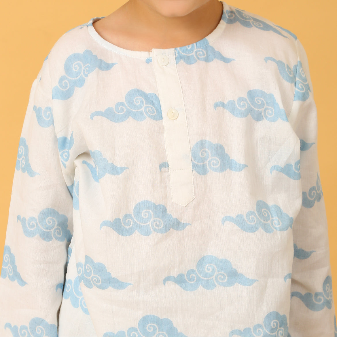 Mountain Cloud Kurta Pyjama