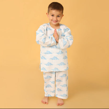 Mountain Cloud Kurta Pyjama