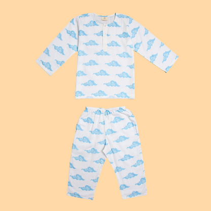 Mountain Cloud Kurta Pyjama