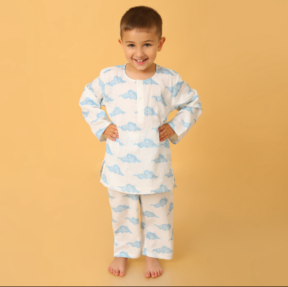 Mountain Cloud Kurta Pyjama