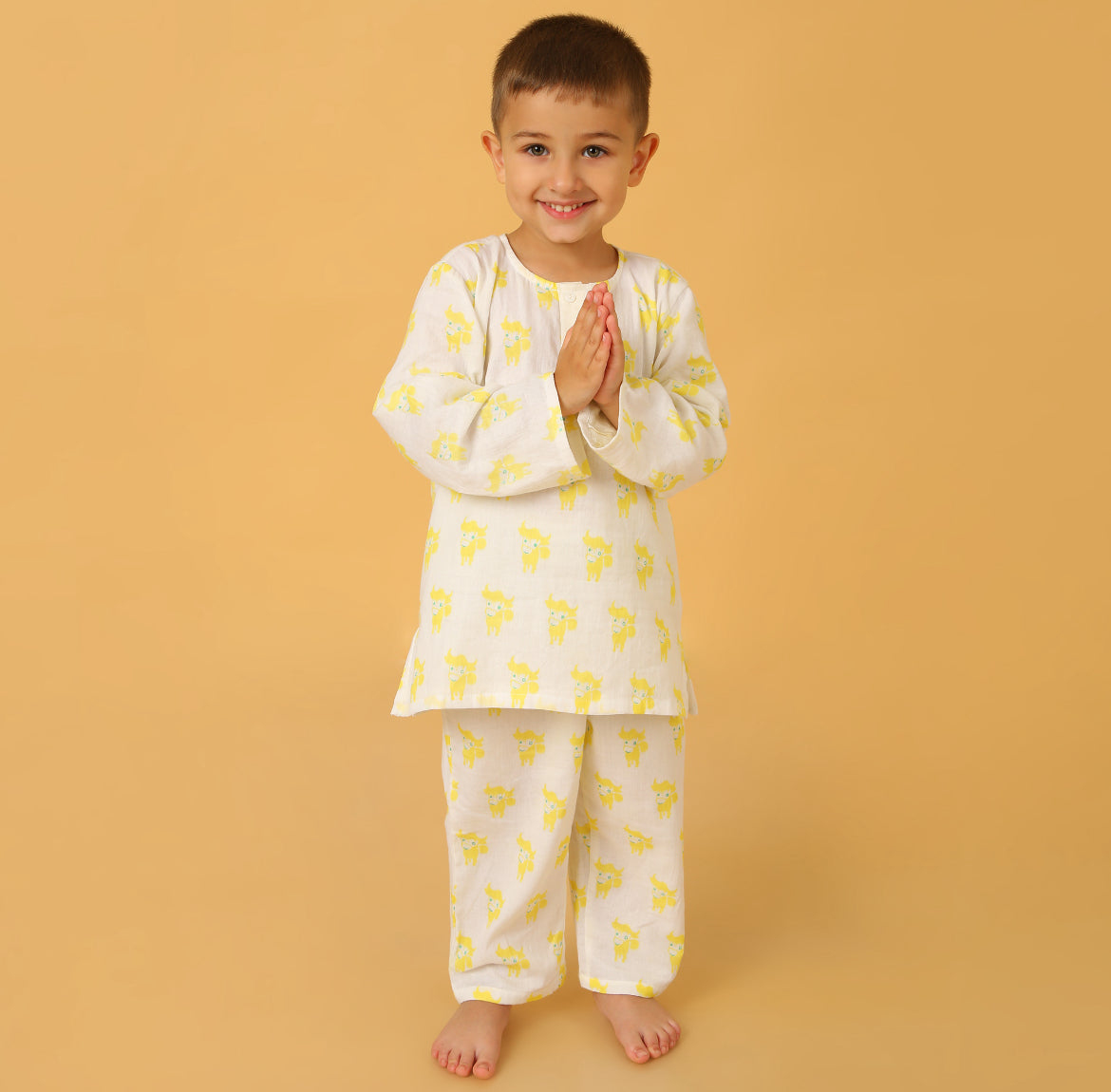 Green Yak Kurta Pyjama